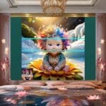 Beautiful Baby Natural Artistic Digital Wall Art Home decor _30 - Image 2