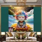 Beautiful Baby Natural Artistic Digital Wall Art Home decor _30 - Image 3