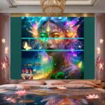 Digital Wall Art for BEAUTIFUL GLOWING WOMAN Home Deocor Our Magnificent Home