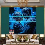 Digital Wall Art Couple Natural Love for Home Deocor Our Magnificent Home