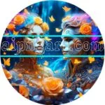 Couple Love Beautiful Ghost Natural Artistic Digital Wall Art Home Decor