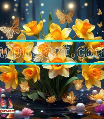 Digital Wall Art of Dafodil For Our Magnificent Home Decor