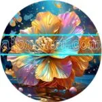 Bougainvillea Flower Natural Artistic Digital Wall Art Home Decor