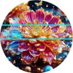 Chrysanthemum Flower Natural Artistic Digital Wall Art Home Decor