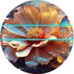 Daisy Flower Natural Artistic Digital Wall Art Home Decor