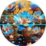 Magnolia Flower Natural Artistic Digital Wall Art Home Decor