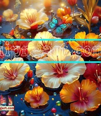 Digital Wall Art of Gulmohar For Our Magnificent Home Decor