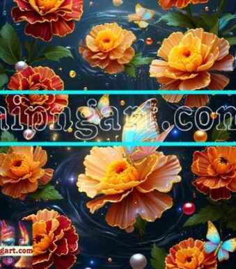 Digital Wall Art of Marigold For Our Magnificent Home Decor