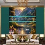 Mountain
  Oil Paint Artistic Digital Wall Art Home Decor _20 - Image 3