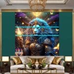 Mystical
Awaken Lion Woman Abstract Wall Art Home Decor _01 - Image 3