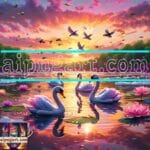 Sunrise
lake Artistic Digital Design Wall Art Home Decor _77