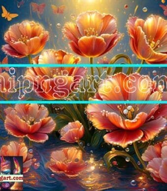 Digital Wall Art of Tulip For Our Magnificent Home Decor