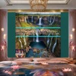 Waterfall
Circle Natural Artistic Digital Art Home Decor_20 - Image 2