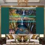 Waterfall
Circle Natural Artistic Digital Art Home Decor_20 - Image 3