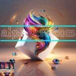 Cuboid 3D Artistic Design Digital Wall Art Home decor _48