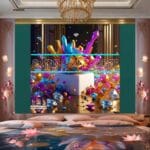 Cuboid 3D Natural Design Digital Wall Art Home decor _50 - Image 2