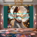 Digital Pregnant Women Awakening Natural Artistic Design Wall Art for Home Decor Our Magnificent Home