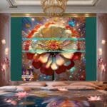 Digital Wall Art of Zinnia For Our Magnificent Home Decor