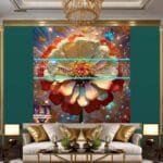 Digital Wall Art of Zinnia For Our Magnificent Home Decor