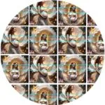 Pregnant Women Awakening Artistic Design Digital Wall Art Home Decor