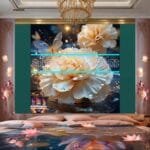 Carnation
  Flower Artistic Digital Wall Art Home Decor _12 - Image 2