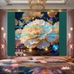 Carnation
  Flower Artistic Digital Wall Art Home Decor _24 - Image 2