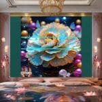Carnation
  Flower Artistic Digital Wall Art Home Decor _54 - Image 2