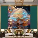Carnation
  Flower Artistic Digital Wall Art Home Decor _10 - Image 3