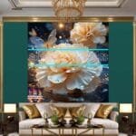 Carnation
  Flower Artistic Digital Wall Art Home Decor _12 - Image 3