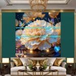 Carnation
  Flower Artistic Digital Wall Art Home Decor _24 - Image 3