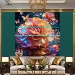 Carnation
  Flower Artistic Digital Wall Art Home Decor _29 - Image 3