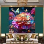 Carnation
Flower Artistic Digital Wall Art Home Decor _34 - Image 3