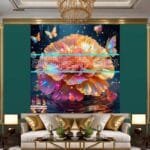 Carnation
  Flower Artistic Digital Wall Art Home Decor _39 - Image 3
