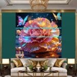 Carnation
  Flower Artistic Digital Wall Art Home Decor _41 - Image 3