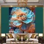 Carnation
  Flower Artistic Digital Wall Art Home Decor _43 - Image 3