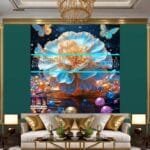 Carnation
  Flower Artistic Digital Wall Art Home Decor _46 - Image 3