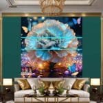 Carnation
  Flower Artistic Digital Wall Art Home Decor _47 - Image 3