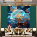 Carnation
  Flower Artistic Digital Wall Art Home Decor _51 - Image 3