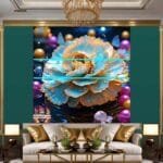 Carnation
  Flower Artistic Digital Wall Art Home Decor _54 - Image 3