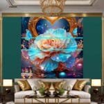 Carnation
  Flower Artistic Digital Wall Art Home Decor _57 - Image 3