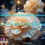 Carnation
  Flower Artistic Digital Wall Art Home Decor _12