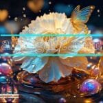 Carnation
  Flower Artistic Digital Wall Art Home Decor _13