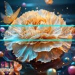 Carnation
  Flower Artistic Digital Wall Art Home Decor _23