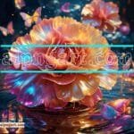Carnation
  Flower Artistic Digital Wall Art Home Decor _29