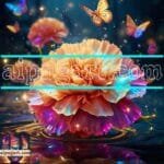 Carnation
  Flower Artistic Digital Wall Art Home Decor _31