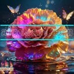 Carnation
  Flower Artistic Digital Wall Art Home Decor _35