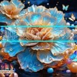 Carnation
  Flower Artistic Digital Wall Art Home Decor _42