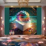 Cuboid 3D Artistic Design Digital Wall Art Home decor _11 - Image 2