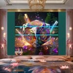 Cuboid 3D Artistic Design Digital Wall Art Home decor _19 - Image 2