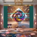 Cuboid 3D Artistic Design Digital Wall Art Home Decor _32 - Image 2